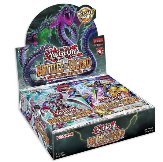 Yu-Gi-Oh! - Battles of Legend: Monstrous Revenge Booster Box