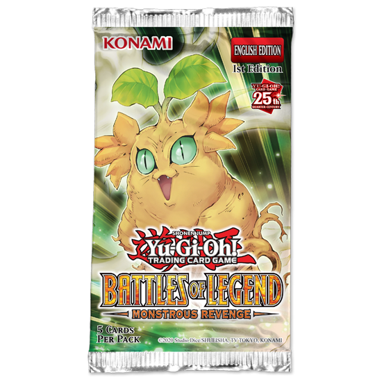 Yu-Gi-Oh! - Battles of Legend: Monstrous Revenge Booster Pack