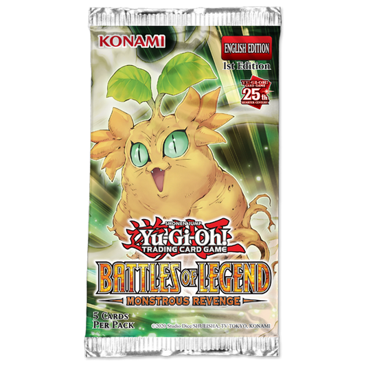 Yu-Gi-Oh! - Battles of Legend: Monstrous Revenge Booster Pack