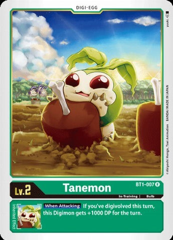 Tanemon (BT1-007) [BT-01: Booster New Evolution]