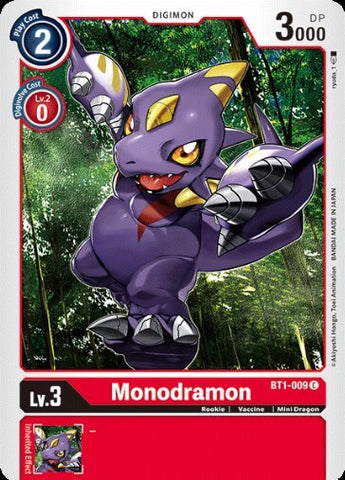 Monodramon (BT1-009) [BT-01: Booster New Evolution]