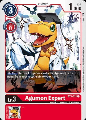 Agumon Expert (BT1-011) [BT-01: Booster New Evolution]