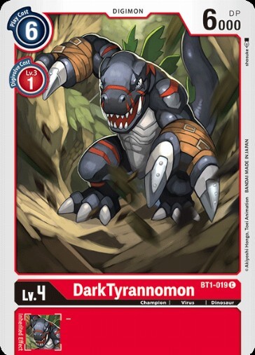 DarkTyrannomon (BT1-019) [BT-01: Booster New Evolution]
