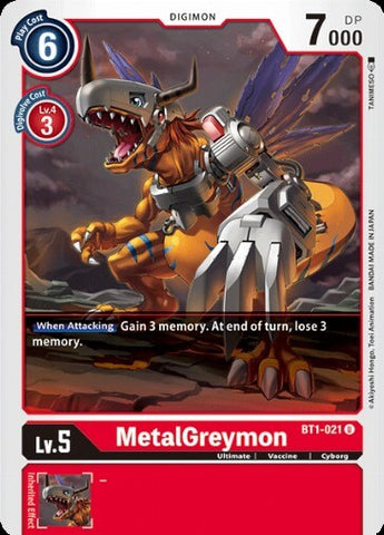 MetalGreymon (BT1-021) [BT-01: Booster New Evolution]