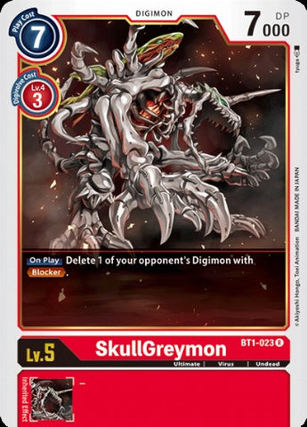 SkullGreymon (BT1-023) [BT-01: Booster New Evolution]
