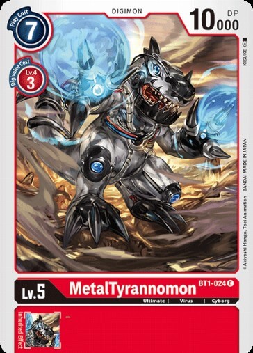 MetalTyrannomon (BT1-024) [BT-01: Booster New Evolution]