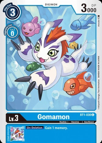 Gomamon (BT1-030) [BT-01: Booster New Evolution]