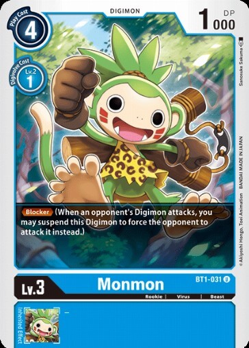 Monmon (BT1-031) [BT-01: Booster New Evolution]