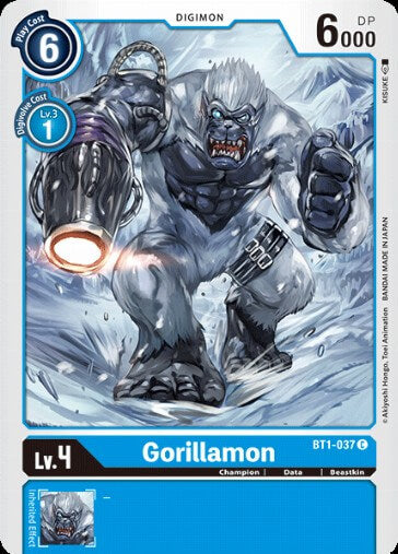 Gorillamon (BT1-037) [BT-01: Booster New Evolution]