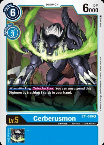 Cerberusmon (BT1-039) [BT-01: Booster New Evolution]