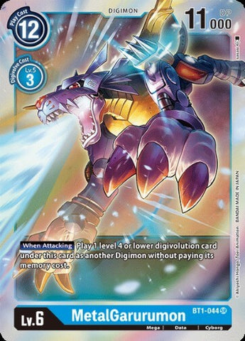 MetalGarurumon (BT1-044) [BT-01: Booster New Evolution]