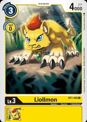 Liollmon (BT1-050) [BT-01: Booster New Evolution]