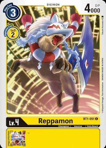 Reppamon (BT1-051) [BT-01: Booster New Evolution]