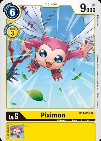 Piximon (BT1-059) [BT-01: Booster New Evolution]