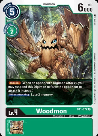 Woodmon (BT1-072) [BT-01: Booster New Evolution]