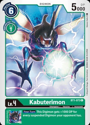 Kabuterimon (BT1-073) [BT-01: Booster New Evolution]