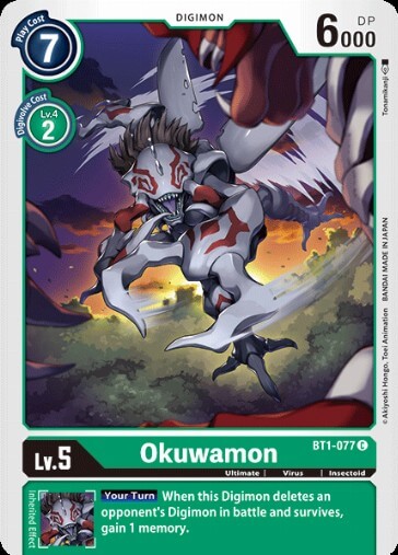 Okuwamon (BT1-077) [BT-01: Booster New Evolution]
