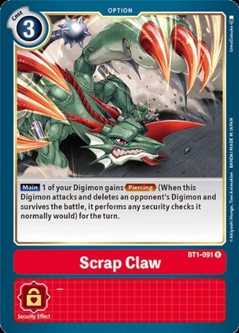 Scrap Claw (BT1-091) [BT-01: Booster New Evolution]