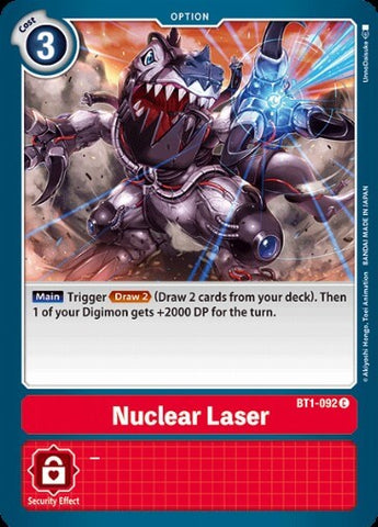 Nuclear Laser (BT1-092) [BT-01: Booster New Evolution]