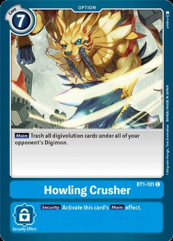 Howling Crusher (BT1-101) [BT-01: Booster New Evolution]