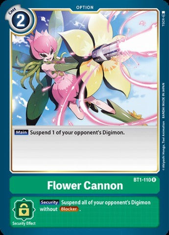Flower Cannon (BT1-110) [BT-01: Booster New Evolution]