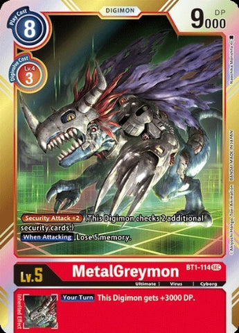 MetalGreymon (BT1-114) [BT-01: Booster New Evolution]