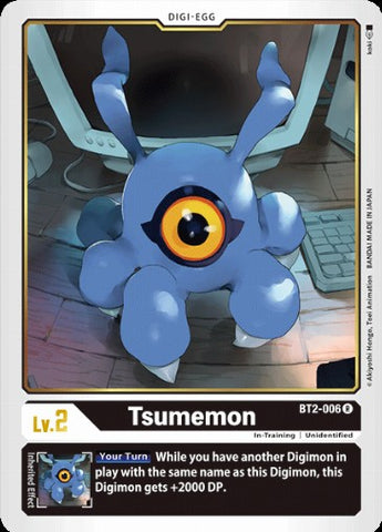 Tsumemon (BT2-006) [BT-02: Booster Ultimate Power]