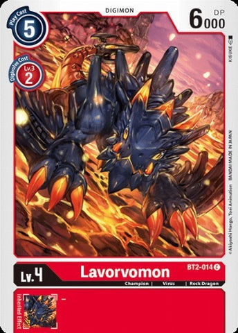 Lavorvomon (BT2-014) [BT-02: Booster Ultimate Power]