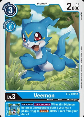 Veemon (BT2-021) [BT-02: Booster Ultimate Power]