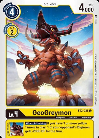 GeoGreymon (BT2-035) [BT-02: Booster Ultimate Power]