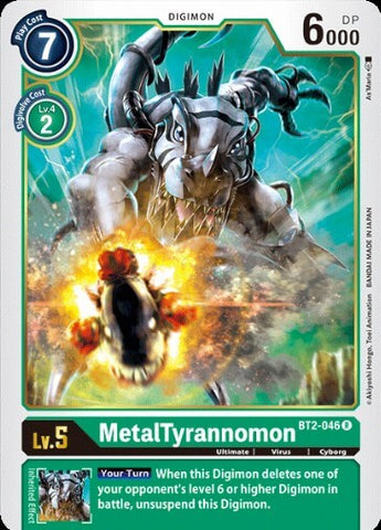 MetalTyrannomon (BT2-046) [BT-02: Booster Ultimate Power]