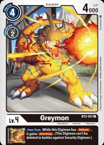 Greymon (BT2-057) [BT-02: Booster Ultimate Power]