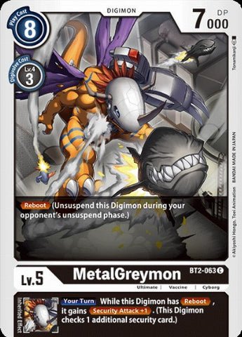 MetalGreymon (BT2-063) [BT-02: Booster Ultimate Power]