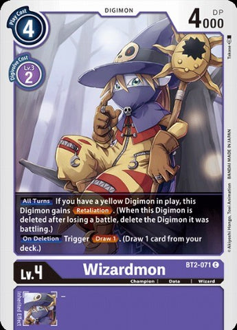 Wizardmon (BT2-071) [BT-02: Booster Ultimate Power]