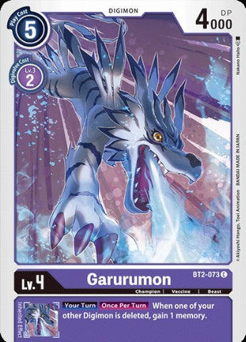 Garurumon (BT2-073) [BT-02: Booster Ultimate Power]