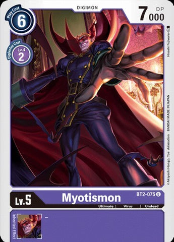 Myotismon (BT2-075) [BT-02: Booster Ultimate Power]