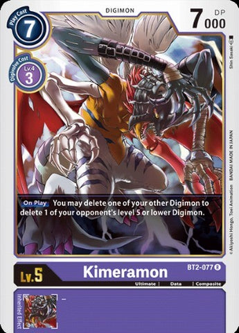Kimeramon (BT2-077) [BT-02: Booster Ultimate Power]