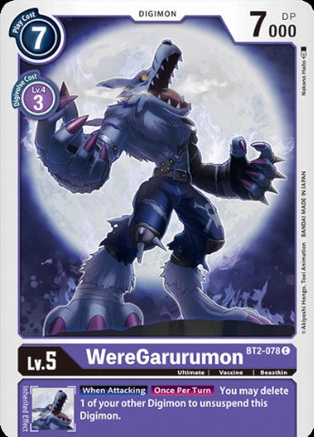 WereGarurumon (BT2-078) [BT-02: Booster Ultimate Power]