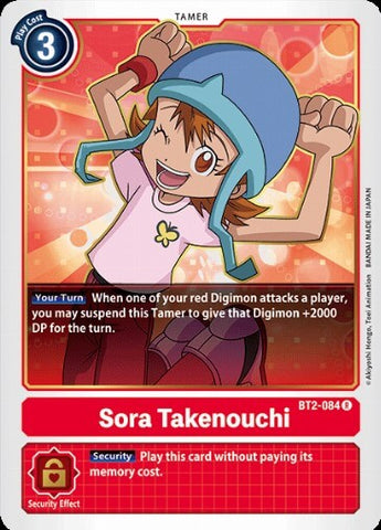 Sora Takenouchi (BT2-084) [BT-02: Booster Ultimate Power]