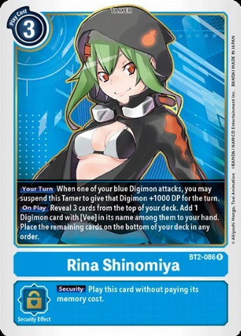 Rina Shinomiya (BT2-086) [BT-02: Booster Ultimate Power]
