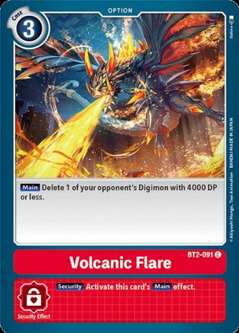 Volcanic Flare (BT2-091) [BT-02: Booster Ultimate Power]