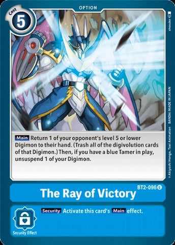 The Ray of Victory (BT2-096) [BT-02: Booster Ultimate Power]