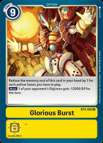 Glorious Burst (BT2-099) [BT-02: Booster Ultimate Power]