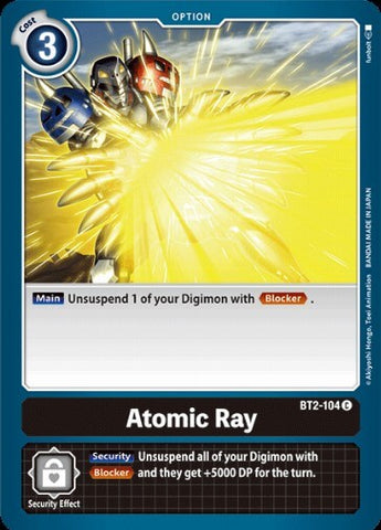 Atomic Ray (BT2-104) [BT-02: Booster Ultimate Power]