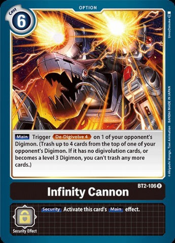 Infinity Cannon (BT2-106) [BT-02: Booster Ultimate Power]