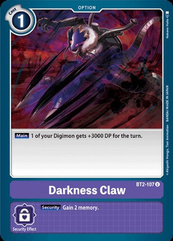Darkness Claw (BT2-107) [BT-02: Booster Ultimate Power]