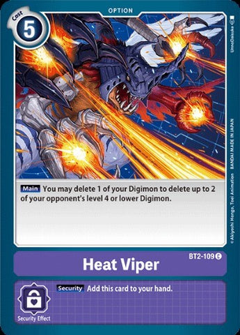 Heat Viper (BT2-109) [BT-02: Booster Ultimate Power]