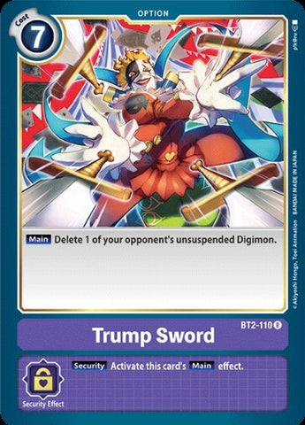 Trump Sword (BT2-110) [BT-02: Booster Ultimate Power]
