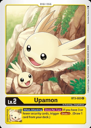 Upamon (BT3-003) [BT-03: Booster Union Impact]