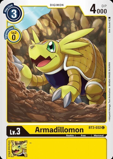 Armadillomon (BT3-032) [BT-03: Booster Union Impact]